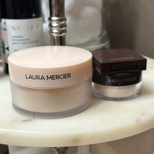 Laura Mercier Makeup Bundle | Translucent Loose Setting Powder + Blush Rosé
